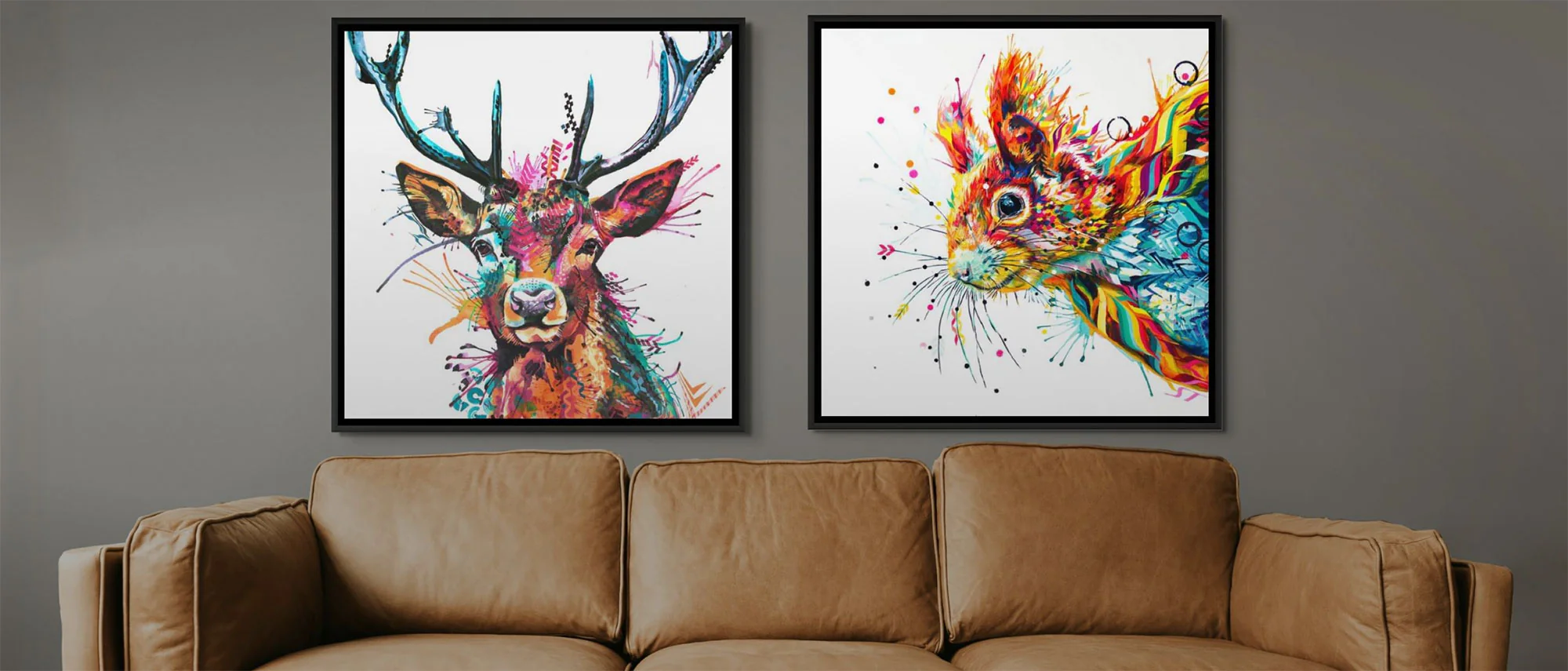 Vibrant Wildlife Brought to Life